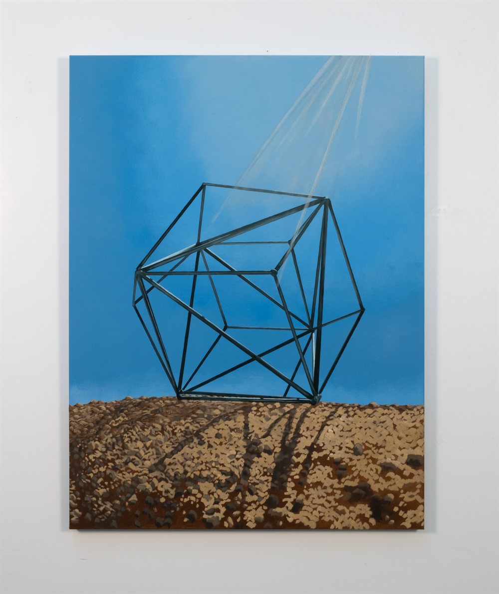Precipice &mdash; Oil on canvas &mdash; 40&rdquo; x 30&rdquo; x 1 &frac12;&rdquo;