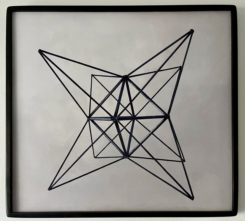 Flat Space No. 07 — Oil on canvas — 30 ½” x 33 ½” x 2”